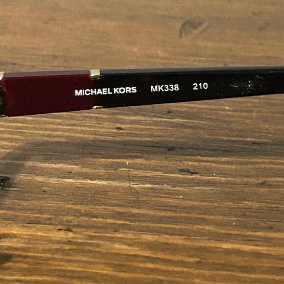 Michael kores MK338 210 50-16 135 Women's Eyeglasses Brown Demo Frame Only - Picture 7 of 7